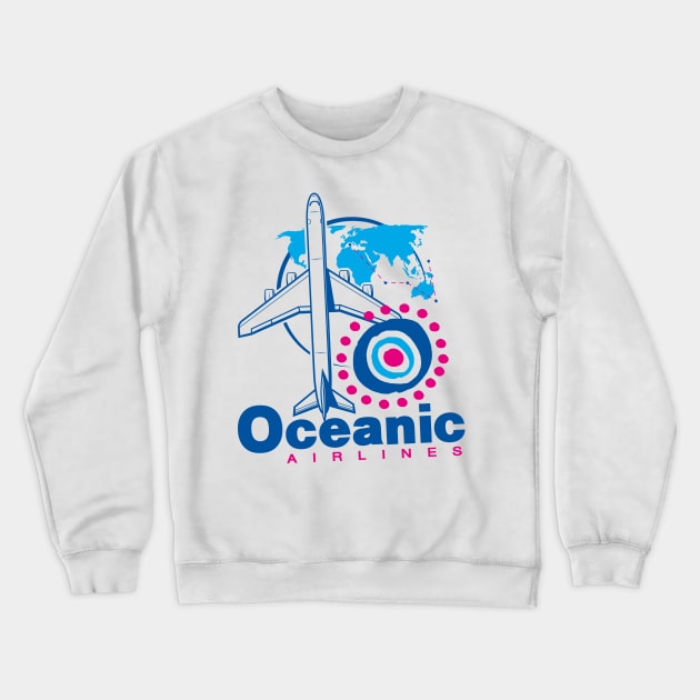 Oceanic Airlines Crewneck Sweatshirt by Meta Cortex